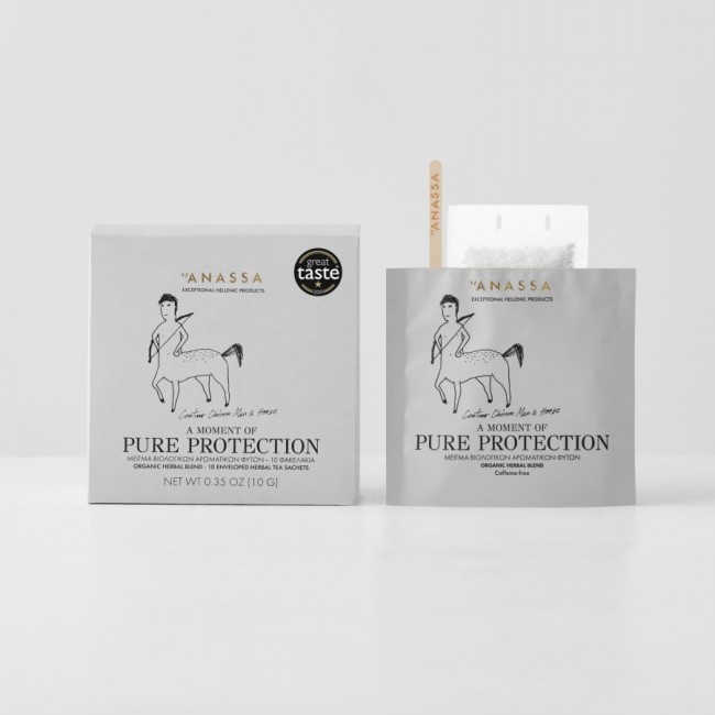 Ceai infuzie - Pure Protection - 10 pliculete - Anassa