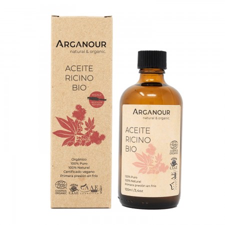 Ulei DE RICIN Pur 100% Organic  - 100 ml - Arganour Ulei DE RICIN Pur 100% Organic  - 100 ml - Arganour