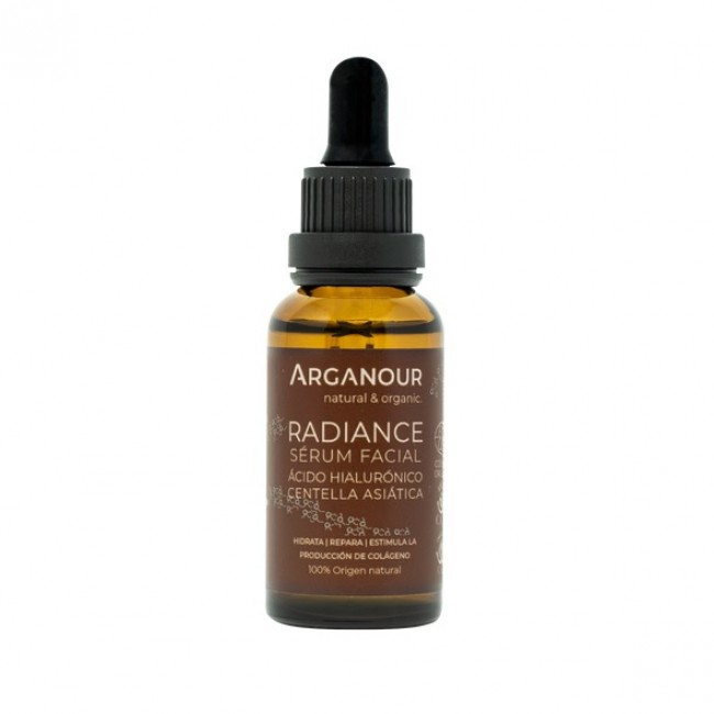 Ser pentru ten cu Acid Hyaluronic si Centella - Radiance - 30 ml - Arganour