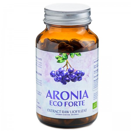 Supliment alimentar - Aronia - 300mg - 120 tablete - Aronia Charlottenburg Supliment alimentar - Aronia - 300mg - 120 tablete - Aronia Charlottenburg