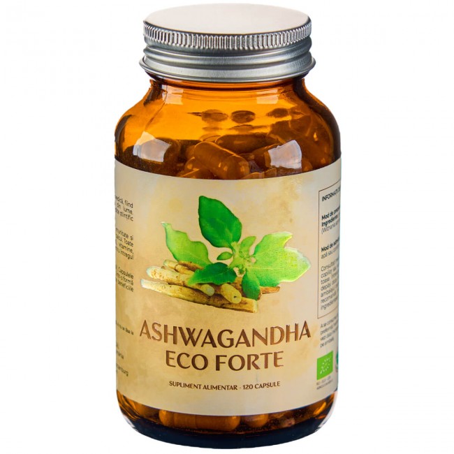 Supliment alimentar - Ashwagandha - 400mg - 120 tablete - Aronia Charlottenburg