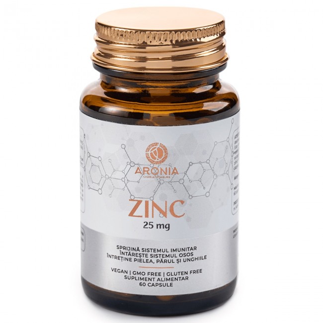Supliment alimentar - Zinc 25 mg - Aronia Charlottenburg