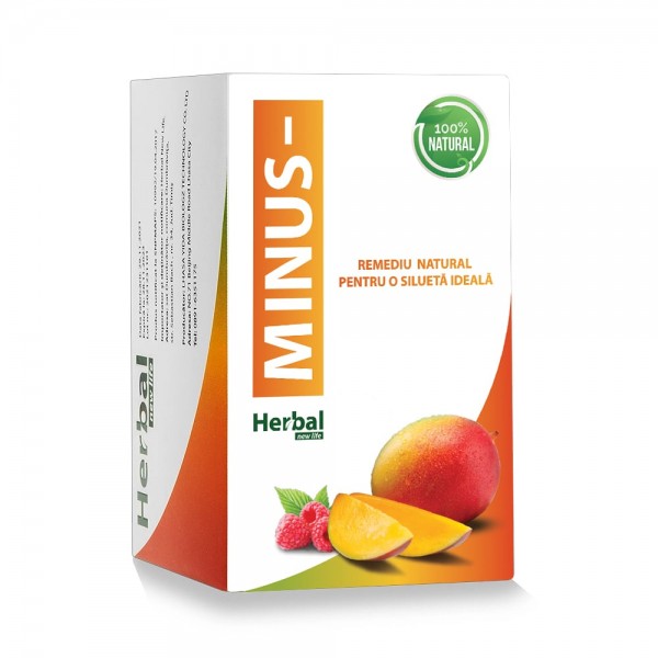 Supliment alimentar - Capsula MINUS - Pastile pentru Slabit 100% Naturale - Herbal New Life