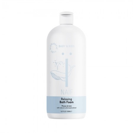 Spuma hidratanta pentru apa de baie - Bebelusi si copii - 500 ml - Naïf Spuma hidratanta pentru apa de baie - Bebelusi si copii - 500 ml - Naïf