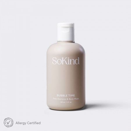 Sampon si gel de spalat pentru copii - 150ml - Bubble Time - SoKind 