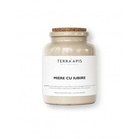 MIERE CU IUBIRE - 400gr - TERRA APIS MIERE CU IUBIRE - 400gr - TERRA APIS