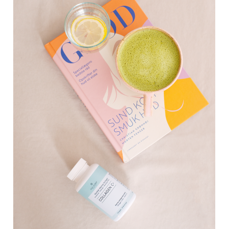 COLAGEN MARIN HIDROLIZAT C+ pentru ARTICULATII, OASE si MUSCHI cu plus de Vit C - 120 pastile - Vild Nord