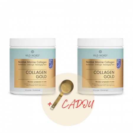Set 2 bucati - COLAGEN MARIN HIDROLIZAT GOLD pentru OASE SI PIELE - 165gr - Vild Nord Set 2 bucati - COLAGEN MARIN HIDROLIZAT GOLD pentru OASE SI PIELE - 165gr - Vild Nord