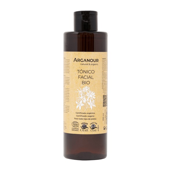 Lotiune tonica organica pentru fata - 250 ml - Arganour